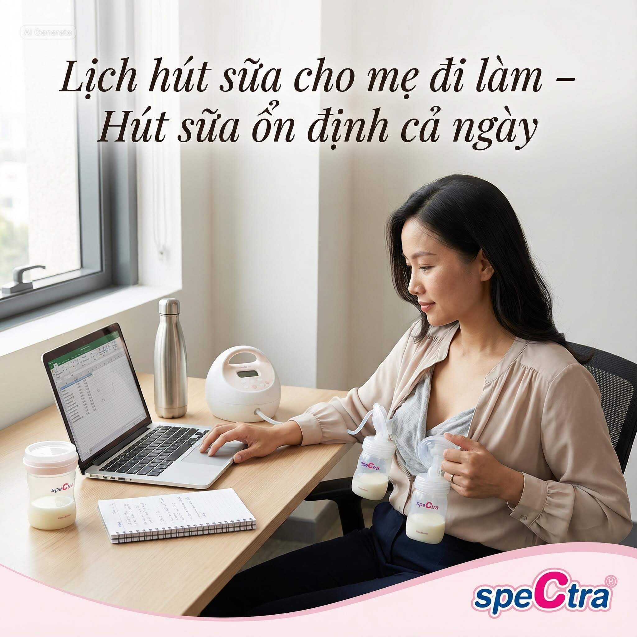 Lịch Hút Sữa Cho Mẹ Đi Làm – Cách Giữ Nguồn Sữa Ổn Định Suốt Cả Ngày
