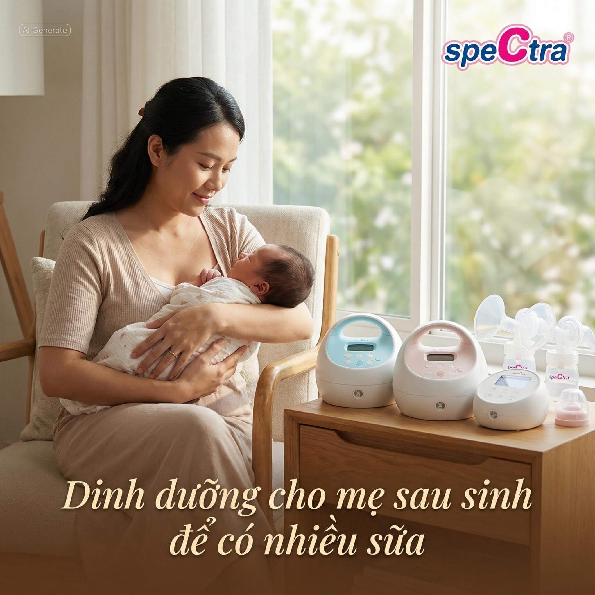 Dinh Dưỡng Cho Mẹ Sau Sinh Để Có Nhiều Sữa 