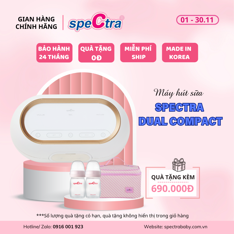 Máy hút sữa Spectra Dual Compact